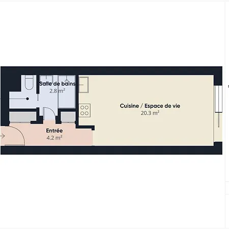 Apartment Vue Mer, Joli Pour 4 A 40m De La