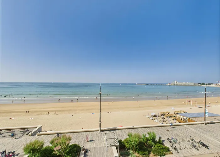 Vue Mer, Joli Pour 4 à 40m De La Apartamento Les Sables-dʼOlonne